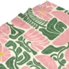 Unyqoos® Stijlvolle retro douchegordijn met abstracte bloemen en geometrische patronen