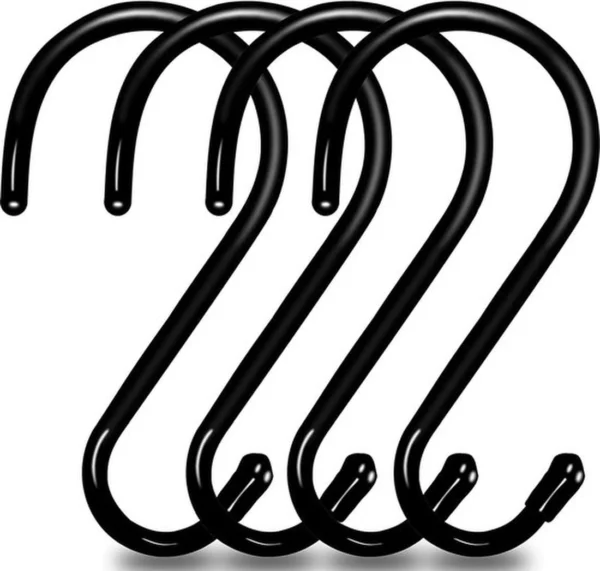 P-87213237368730-20260406120506.webp Unyqoos® Set van 4 multifunctionele antislip S-haken voor veilig ophangen