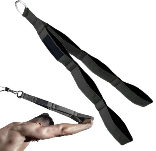 Unyqoos® Extra lang triceps touw voor veelzijdige krachttraining in de sportschool