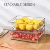 P-87213237414954-20260406095437.webp Unyqoos® Transparante en stapelbare opbergcontainers met handgrepen voor keuken en koelkast