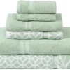 Unyqoos® Jacquard Handdoekenset van Zacht Katoen voor Luxe en Comfort in de Badkamer