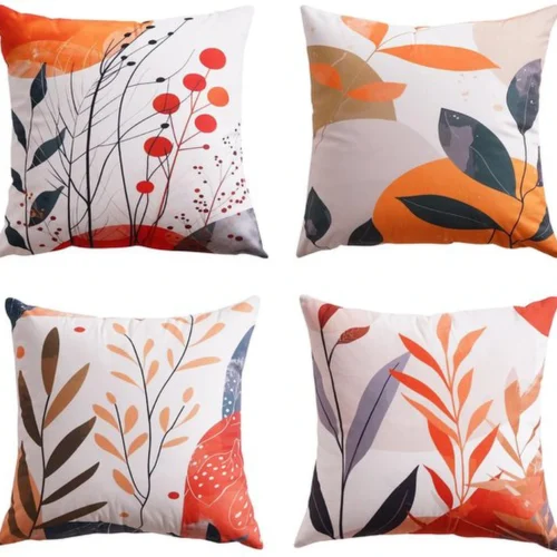 P-87213237460490-20260406112624.webp Unyqoos® Set van 4 fluwelen kussenhoezen met abstract boho ontwerp voor elk seizoen