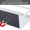 P-87213237470156-20260406102333.webp Unyqoos® Magnetisch Ruimtebesparend Keukenrek voor Kruiden en Accessoires, 2-delige Set, Wit