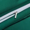 Unyqoos® Luxe glanzend dekbedovertrekset 200x200 cm met ritssluiting en kussenslopen