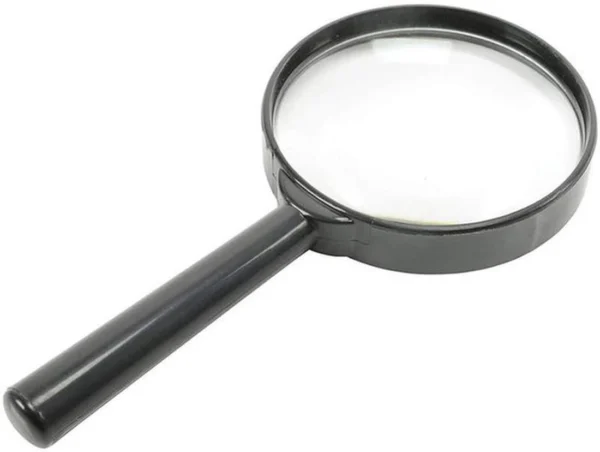 Unyqoos® Set van 10 Zwarte Vergrootglazen voor Kinderen om te Ontdekken en Leren