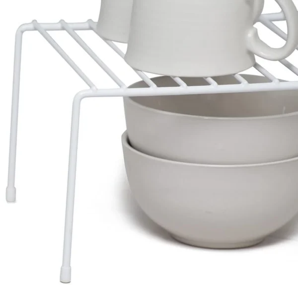 P-87213237499963-20260406100507.webp Unyqoos® Set van 4 witte opbergrekken voor optimale keukenkastorganisatie