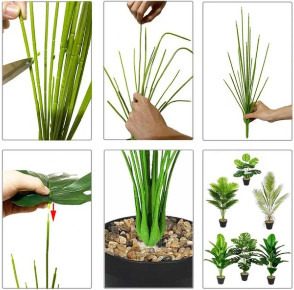 Unyqoos® Levensechte Monstera Kunstplant in Pot voor Binnen- en Buitendecoratie