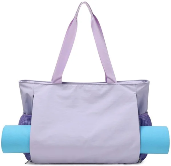 Unyqoos® Multifunctionele Dames Sporttas met Yogamatvak en Waterbestendige Compartimenten