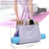 Unyqoos® Multifunctionele Dames Sporttas met Yogamatvak en Waterbestendige Compartimenten