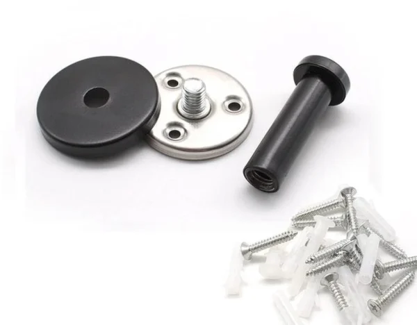 P-87213237524531-20260406121016.webp Unyqoos® Set van 4 wandhaken met matzwarte afwerking en hoge draagkracht voor veelzijdig gebruik
