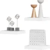 P-87213237550275-20260406082720.webp Unyqoos® Stijlvolle set van 2 zwevende wandplanken voor diverse interieurstijlen