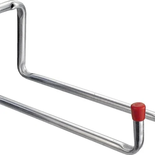 P-87213237567650-20260406121058.webp Unyqoos® Verzinkte wandhaak met kunststof doppen voor veelzijdige opslagoplossingen