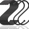 P-87213237570380-20260406121149.webp Unyqoos® Set van 20 zwarte S-haken voor veelzijdig ophangen in huis en tuin