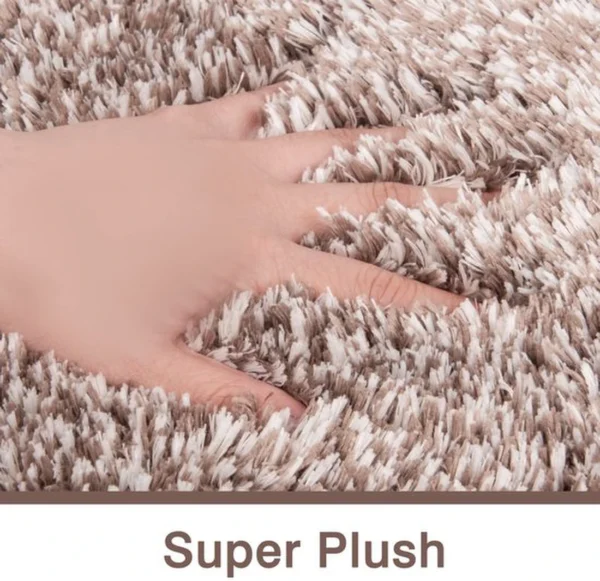 Unyqoos® Hoogpolige antislip badmat met zachte microvezels en waterabsorptie