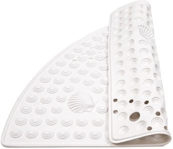 P-87213237600523-20260405140950.webp Unyqoos® Antislip en schimmelbestendige hoekdouchemat voor veilig douchen