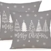 P-87213237602670-20260406113013.webp Unyqoos® Set van 2 linnen kussenslopen voor sfeervolle kerstdecoratie in huis