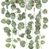 Unyqoos® Levensechte hangende kunstplant voor sfeervolle decoratie in huis en kantoor, groente, 58 cm