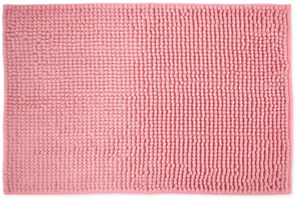 Unyqoos® Zachte en Rutschfeste Badmat in Roze, 45 x 75 cm, Perfect voor Elke Badkamer