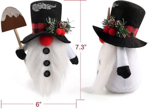 P-87213237649822-20260406093607.webp Unyqoos® Set van 2 handgemaakte Scandinavische kabouters voor sfeervolle kerstdecoratie