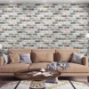Unyqoos® Zelfklevend behang met steenlook voor een rustieke en vintage uitstraling