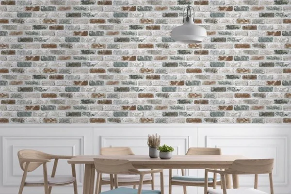 Unyqoos® Zelfklevend behang met steenlook voor een rustieke en vintage uitstraling