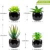 P-87213237673034-20260405142311.webp Unyqoos® Set van Vier Kunstplanten in Keramische Pot voor Stijlvolle Interieurdecoratie