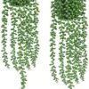 P-87213237702730-20260405142403.webp Unyqoos® Set van Twee Realistische Kunstplanten met Decoratief Plantenkoord voor Interieur