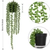 P-87213237702732-20260405142410.webp Unyqoos® Set van Twee Realistische Kunstplanten met Decoratief Plantenkoord voor Interieur