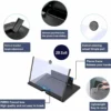 Unyqoos® Opvouwbare 20 Inch Smartphone Vergroter met 3D HD Anti-Blauw Scherm