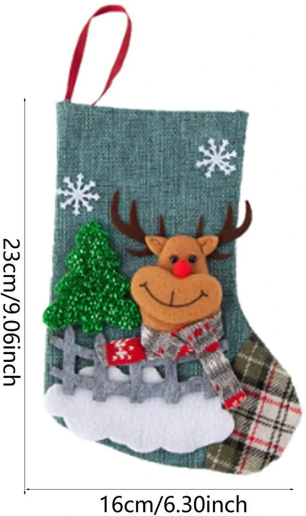 P-87213237749503-20260406093739.webp Unyqoos® Set van vier decoratieve kerstkousen met feestelijke motieven voor sfeervolle kerstdecoratie