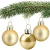 P-87213237753537-20260406093807.webp Unyqoos® Set van 40 stijlvolle mini kerstballen van glas voor kerstdecoratie