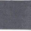 Unyqoos® Set van drie luxe antraciete badkamer- en douchematten met antislip en wasbare eigenschappen