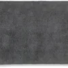 Unyqoos® Set van drie luxe antraciete badkamer- en douchematten met antislip en wasbare eigenschappen