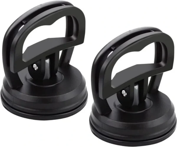Unyqoos® Set van twee compacte zuignap gereedschappen voor glas en deukverwijdering