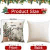 P-87213237810191-20260406113628.webp Unyqoos® Set van 4 decoratieve kerstkussenhoezen voor sfeervolle woonkamers en slaapkamers