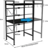 Unyqoos® Uittrekbare Keukenorganizer met Magnetronhouder en Veelzijdige Opslagoplossing