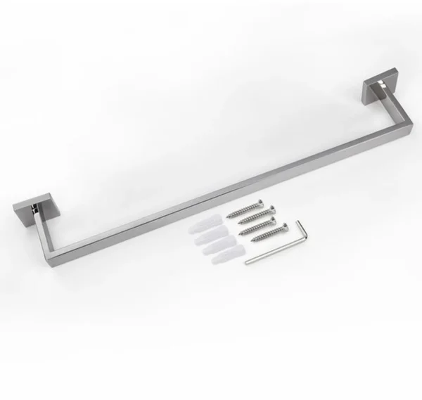 Unyqoos® Roestvrijstalen handdoekhouder voor badkamer en keuken met modern design
