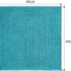 Unyqoos® Zachte en Antislip Badmat voor Douche, Bad en Toilet in Petrol Turquoise
