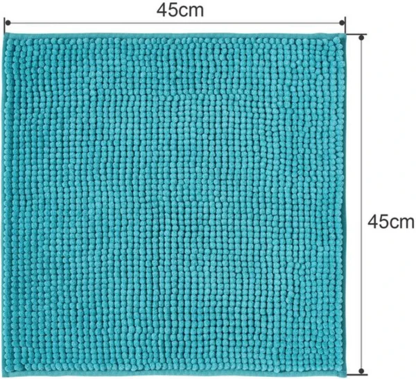 Unyqoos® Zachte en Antislip Badmat voor Douche, Bad en Toilet in Petrol Turquoise