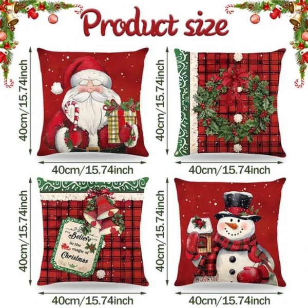 P-87213237881241-20260406113810.webp Unyqoos® Set van vier sfeervolle rode kerstkussenslopen voor een feestelijk interieur