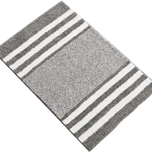 P-87213237881480-20260405140523.webp Unyqoos® Zachte en wasbare grijze badmat 50x80 cm voor diverse ruimtes