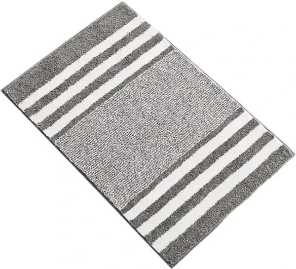 P-87213237881480-20260405140523.webp Unyqoos® Zachte en wasbare grijze badmat 50x80 cm voor diverse ruimtes