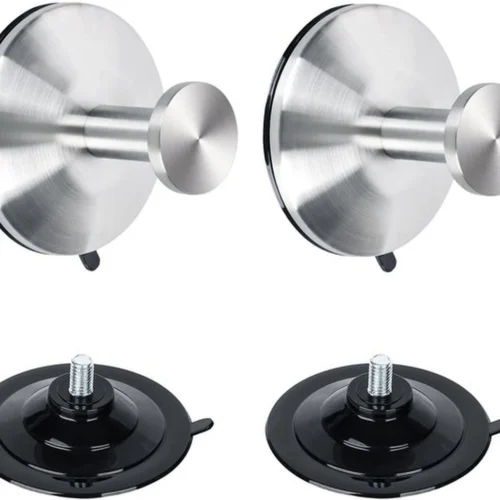 Unyqoos® Roestvrijstalen zuignaphaken set voor badkamer en meer zonder boren