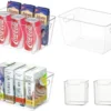 P-87213237893120-20260406095335.webp Unyqoos® Set van vijf transparante opbergdozen voor een georganiseerde keuken en koelkast