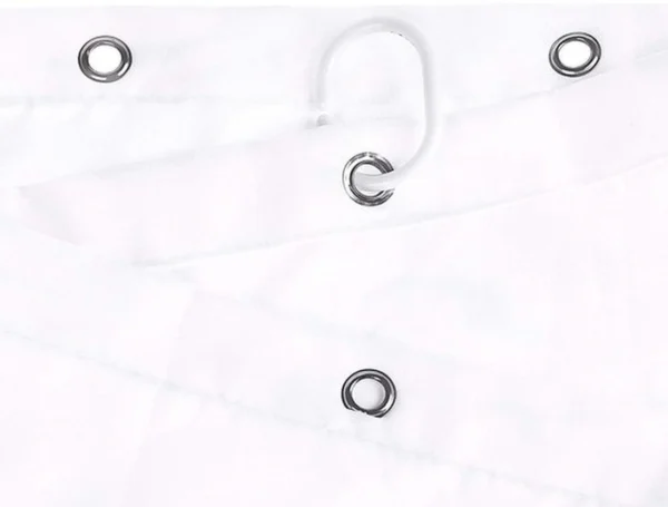 Unyqoos® Waterdicht polyester douchegordijn met uniek ontwerp en metalen ogen