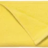 Unyqoos® Zachte en absorberende handdoekenset van katoen in frisse citroenkleur