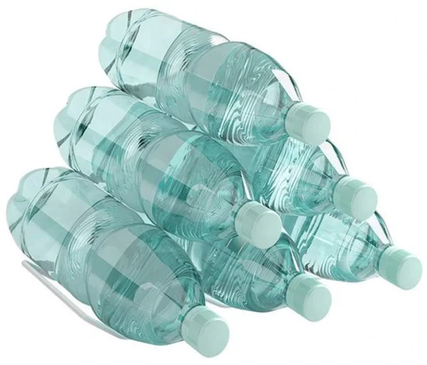 P-87213237998162-20260406100353.webp Unyqoos® Wit flessenrek voor 6 flessen geschikt voor koelkast en keuken