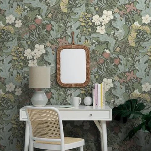 Unyqoos® Botanische Zelfklevende Meubelfolie voor Stijlvolle Interieurdecoratie - 41 x 300 cm