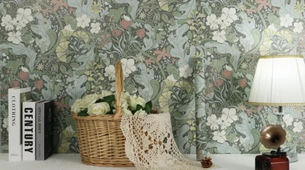 Unyqoos® Botanische Zelfklevende Meubelfolie voor Stijlvolle Interieurdecoratie - 41 x 300 cm