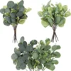 Unyqoos® Set van 24 kunst eucalyptus takken voor stijlvolle en onderhoudsvrije decoratie